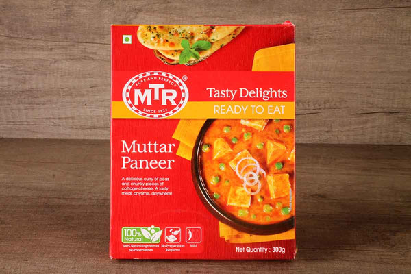 Mtr Muttar Paneer Rte 300g