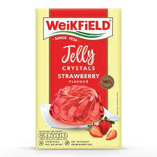 Weikfield JellyCrystal Strawberry 90g