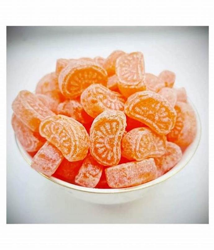 24C Orange Candy Jar 175g