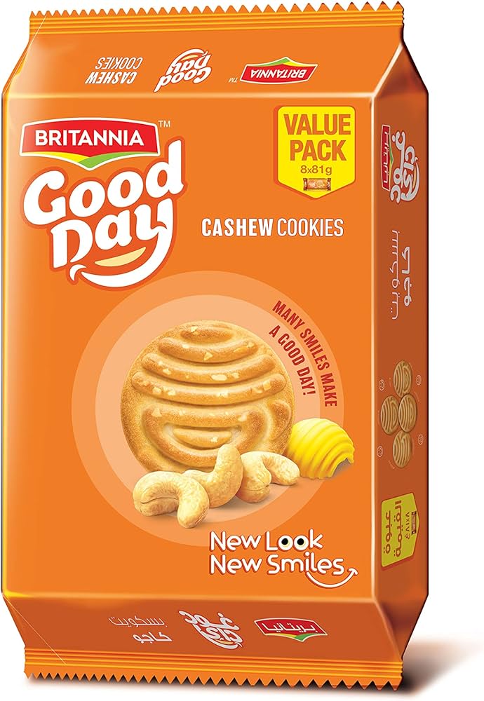 Britannia Good Day Cashew Cookies 648g