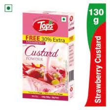 !Tops Custard Pdr(Strawberry)100g+30g