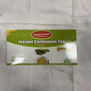 Wagh Bakri Cardamon instant Tea 140g