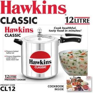 Hawkins Classic Pr Cooker 12Lt (CL12)