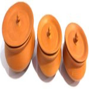 Clay Small Degchi Set (3 pcs set)