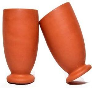 Clay Beer Mug (2Pcs)