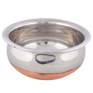 Bajaj Copper Base S Steel Handi No.2