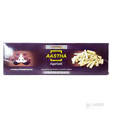 Patanjali Aastha Incense 75g(Sandal)