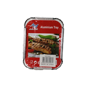 Aluminium Tray & Cover 10Pc(120*85*40mm)