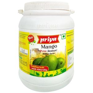 Priya Mango Pickle (Avakaya) W G 1Kg