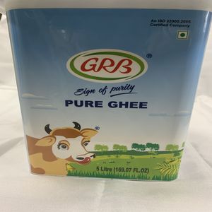 Grb Pure Cow Ghee (Blue) 5ltr