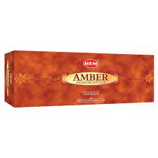 Hem Amber 20Sticks*6