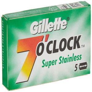 Gillette Stainless Blades (5 Pcs)