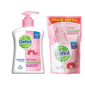 Dettol Handwash Skincare 200Ml+Refill