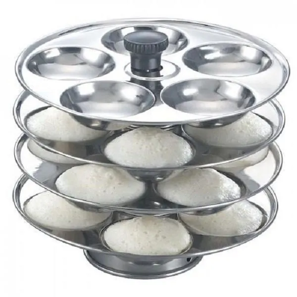 Anupam S Steel Idly Stand 6 Plate