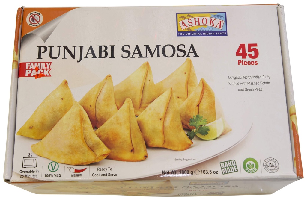 Ashoka Samosa Punjabi (NONG) 45Pc 1800g