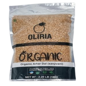 Oliria Organic Toor Dal (Sanjivani) 1Kg