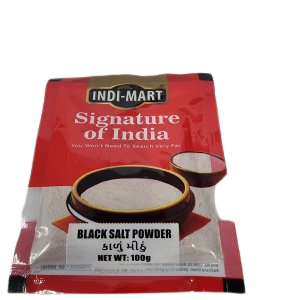 Indi-Mart  Black Salt 100g