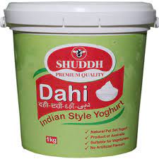 Shuddh Yoghurt(Dahi) 1Kg