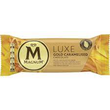 Magnum Luxe Gold Caramelised chocolate