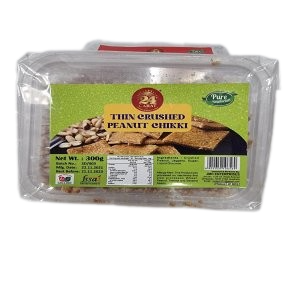 24C Thin Crushed  Peanut Chikki  300g