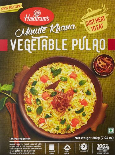 Haldiram Dlh Vegetable Pulao 200g