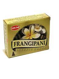 Hem Incense Cones Frangipani 10Pc