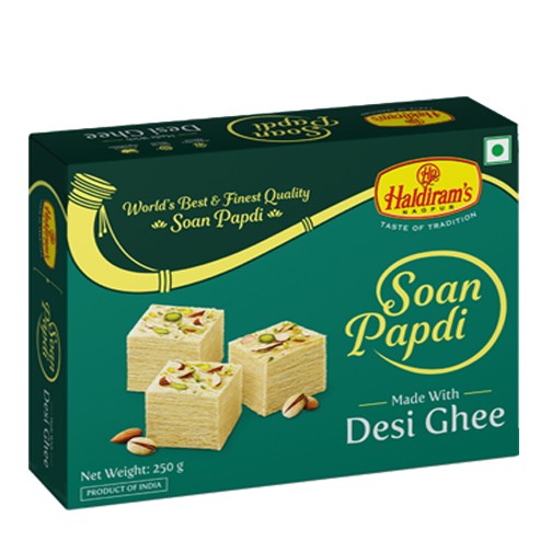[50421] Haldiram Dlh Soan Papdi Desi Ghee 1Kg