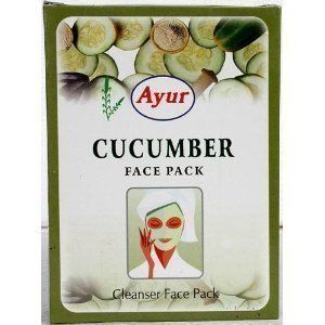 [100013] Ayur Cucumber Face Pack 100g