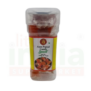 [390098] 24C Aam Papad Candy Sweet Jar 175g