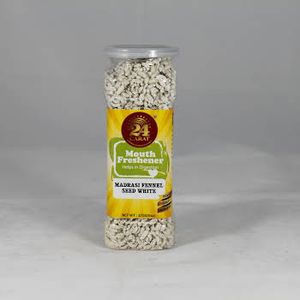 [270197] 24C Madrasi Fennel Seeds White Jar 175g