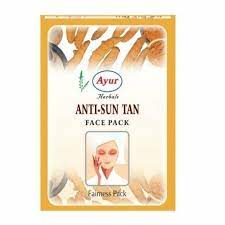 [101065] Ayur Anti-Sun Tan Face Pack 100g