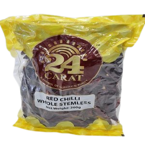 [213287] 24C Red Chilli Whole Stemless 200g