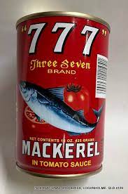 [140004] 777 Mackerel In Tomato Sauce 425g