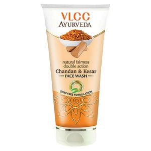 [101103] Vlcc Chandan & Kesar Face Wash 100Ml