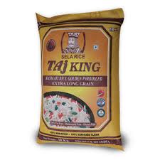[180504] Taj King Parboiled Golden Bas Rice 10Kg
