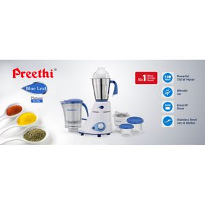 [361632] Preethi Blue Leaf Mixer Grinder MG 139
