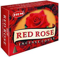 [750001] Hem Rosa Roja Incense Cones 10Pc*12