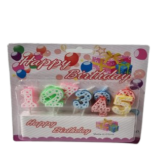 [450847] Birthday Candle (0-9)(JMD-027)