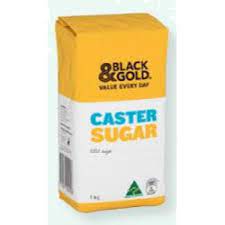 [81859] Black & Gold Caster Sugar 1Kg