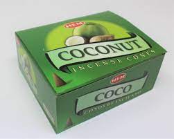 [250247] Hem Coconut Incense Cones (10Pc*12)