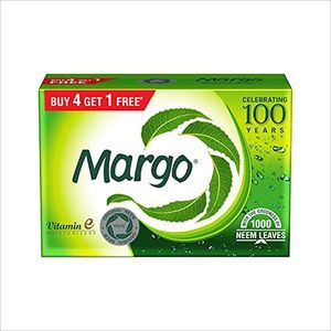 [101117] Margo Neem Soap 100g ( 4+1 free)pack