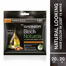 [100903] Garnier Natural Black Hair Col 20g+20Ml