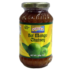 [120017] Ashoka Hot Mango Chutney 340g