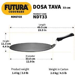 [360141] Futura Dosa Tava (Non Stick)33Cm(NDT33)