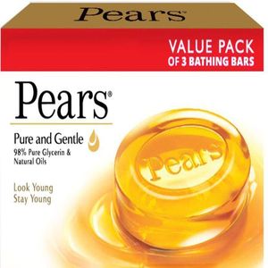 [90134] Pears Value Pack Pure & Gentle 125Gm 