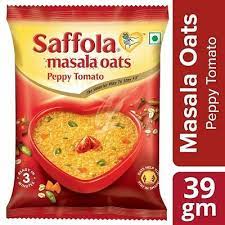 [81285] Saffola Masala Oats (Peppy Tomato) 39g