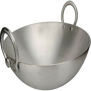 [361032] Aluminium Kadhai No. 8